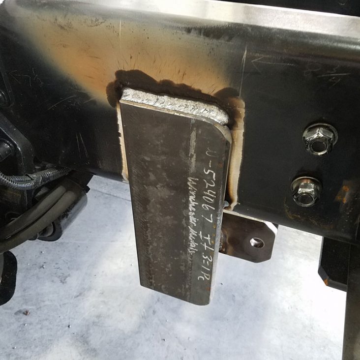weldedtruckframe Bryan Tool & Machine